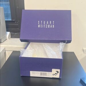 Stuart Weitzman Purple Shoe Box